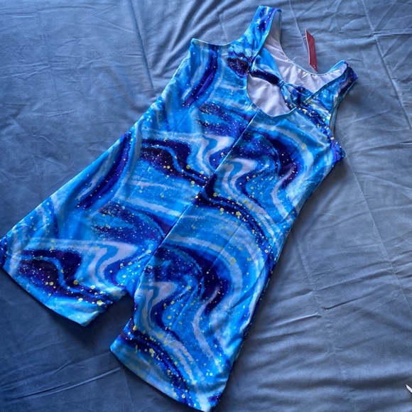 Jeskids 10/12 romper swimsuit with bow in back - Picture 7 of 16